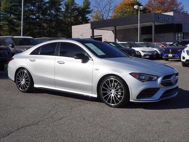 used 2021 Mercedes-Benz AMG CLA 35 car, priced at $34,999