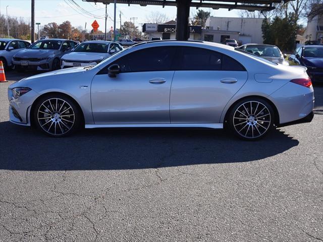 used 2021 Mercedes-Benz AMG CLA 35 car, priced at $34,999