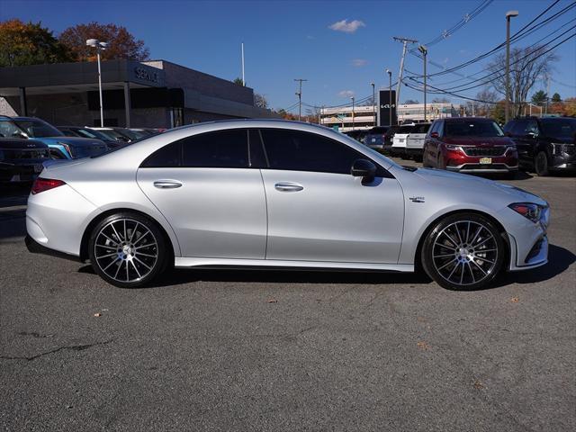 used 2021 Mercedes-Benz AMG CLA 35 car, priced at $34,999