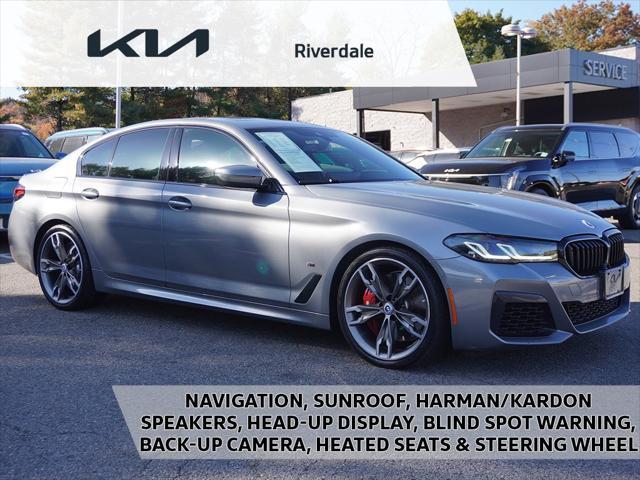 used 2023 BMW M550 car, priced at $61,990