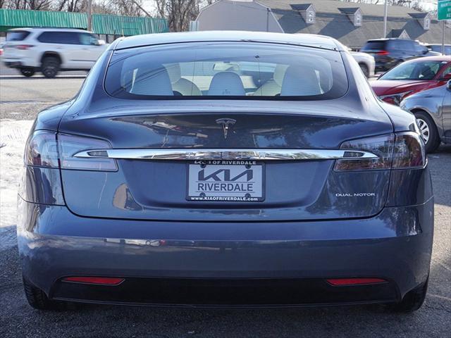 used 2021 Tesla Model S car, priced at $44,495