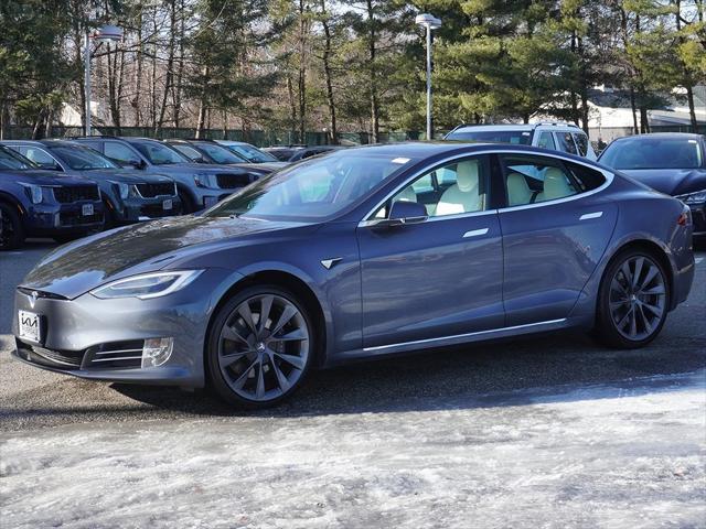 used 2021 Tesla Model S car, priced at $44,495