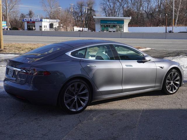 used 2021 Tesla Model S car, priced at $44,495