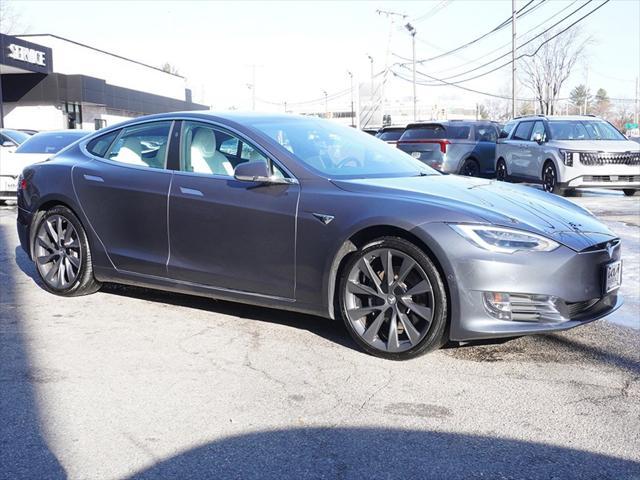 used 2021 Tesla Model S car, priced at $44,495