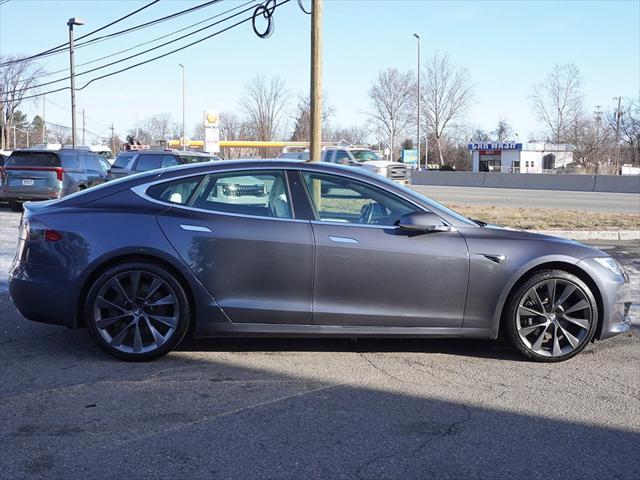 used 2021 Tesla Model S car, priced at $44,495