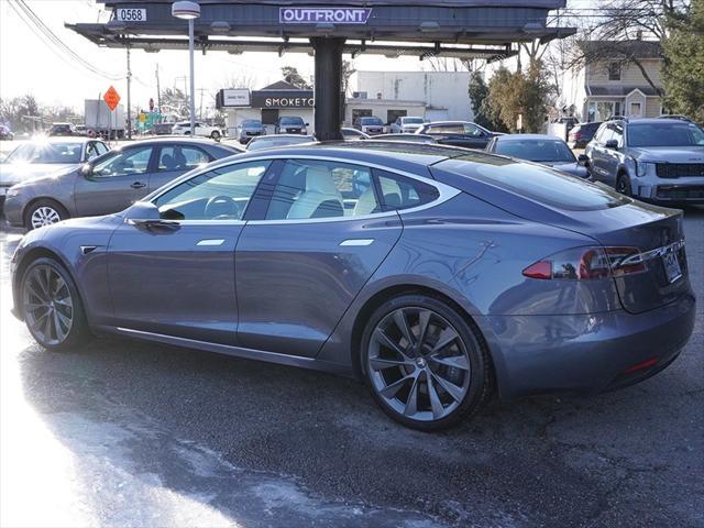 used 2021 Tesla Model S car, priced at $44,495