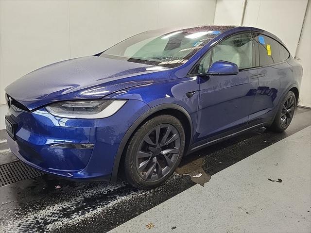 used 2022 Tesla Model X car, priced at $55,692