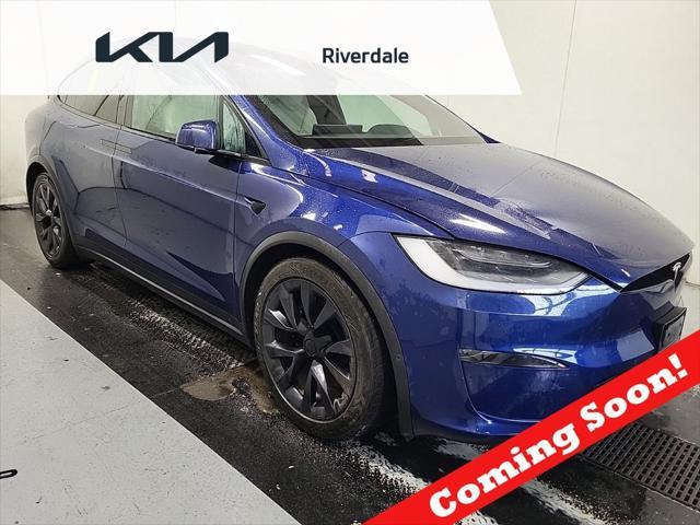 used 2022 Tesla Model X car, priced at $55,692