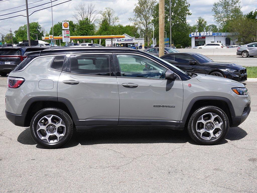 used 2022 Jeep Compass car, priced at $17,990