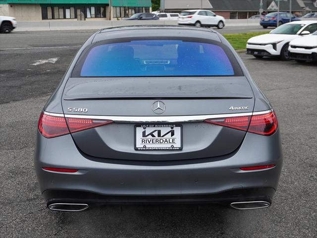 used 2022 Mercedes-Benz S-Class car, priced at $73,999