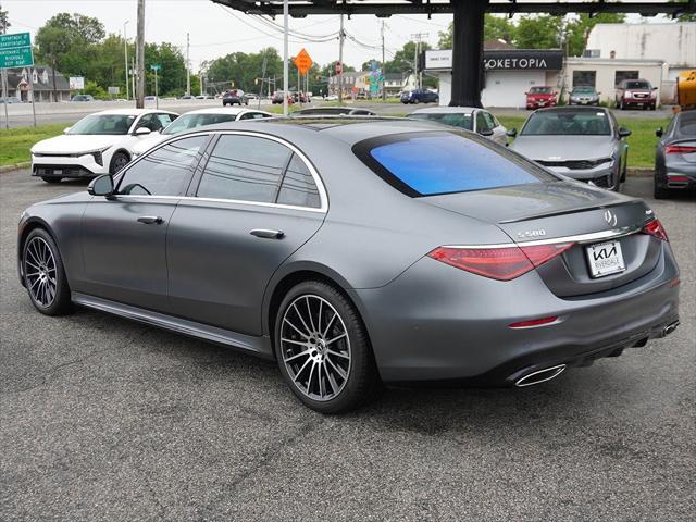 used 2022 Mercedes-Benz S-Class car, priced at $73,999