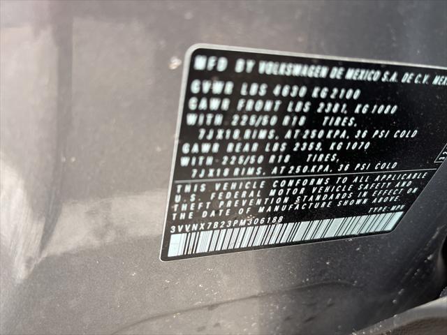 used 2023 Volkswagen Taos car, priced at $22,990