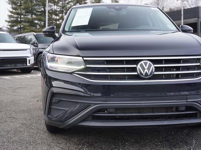 used 2022 Volkswagen Tiguan car, priced at $18,390