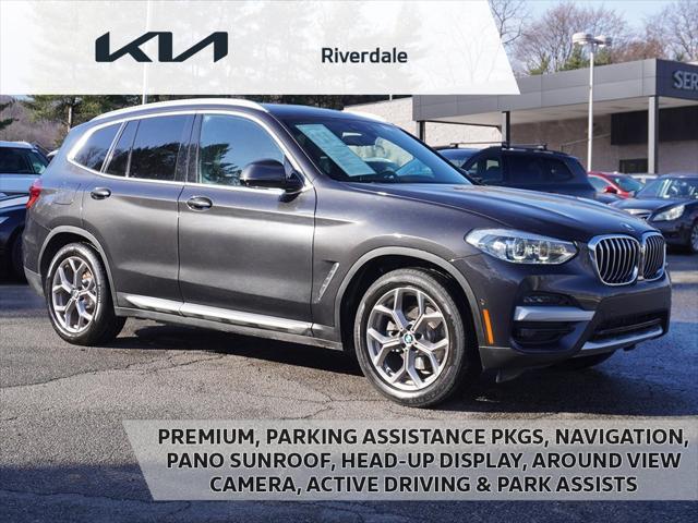 used 2021 BMW X3 car, priced at $27,990