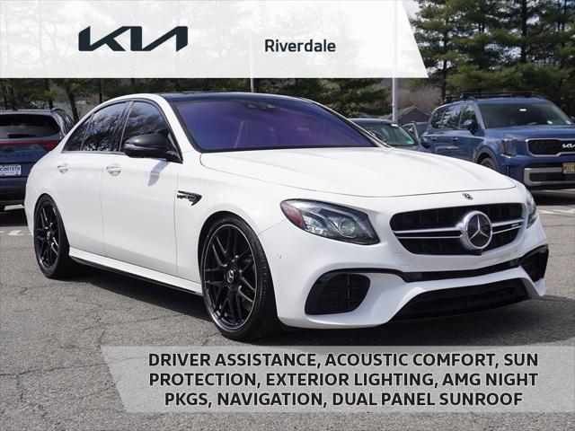 used 2019 Mercedes-Benz AMG E 63 car, priced at $72,990