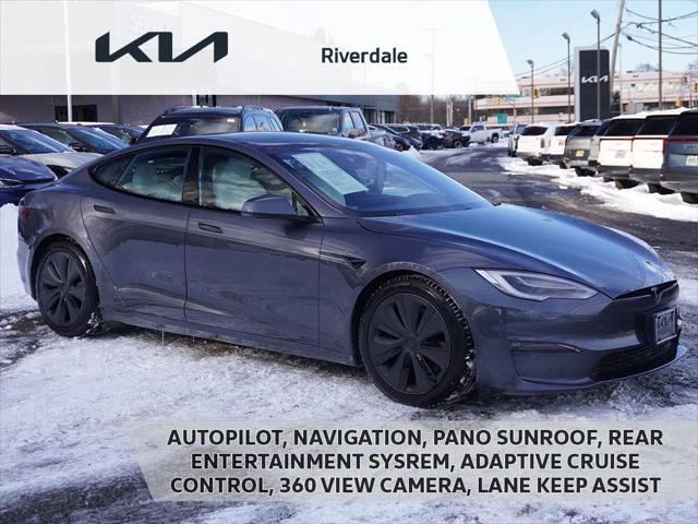 used 2021 Tesla Model S car, priced at $53,685