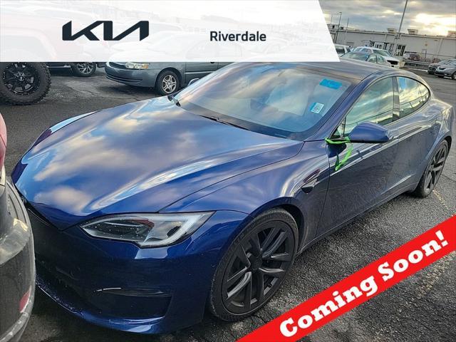 used 2023 Tesla Model S car, priced at $65,362