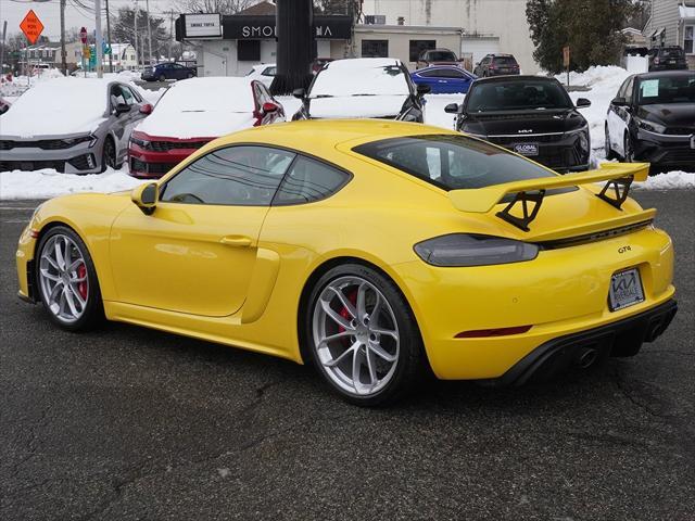 used 2022 Porsche 718 Cayman car, priced at $128,495