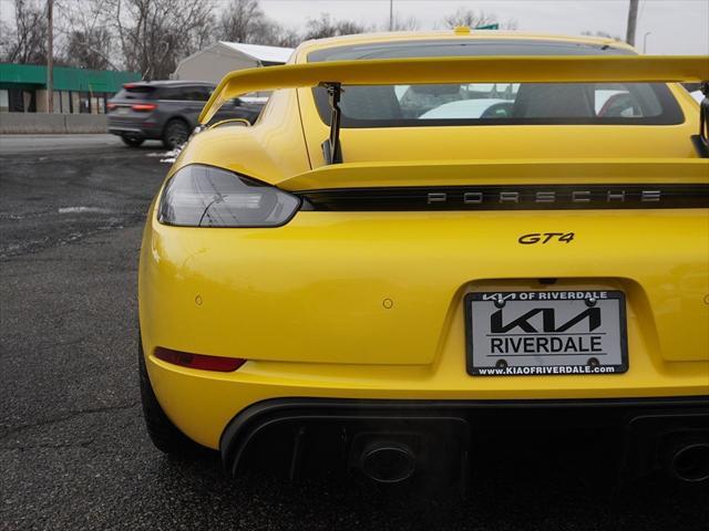 used 2022 Porsche 718 Cayman car, priced at $128,495