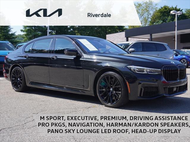 used 2022 BMW 740 car, priced at $48,299