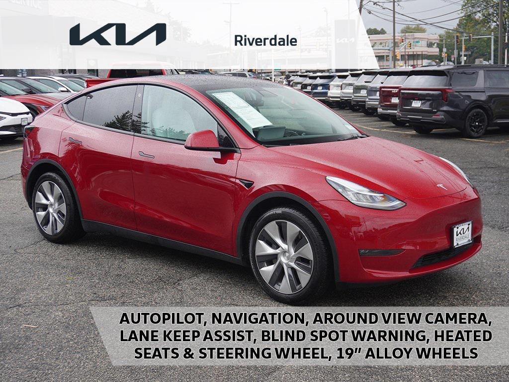 used 2021 Tesla Model Y car, priced at $27,495