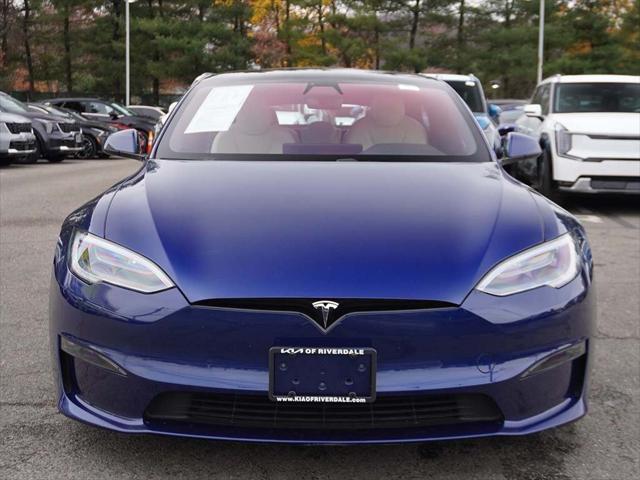 used 2021 Tesla Model S car, priced at $43,765