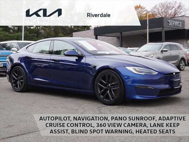 used 2021 Tesla Model S car, priced at $43,765