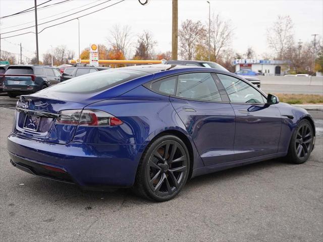 used 2021 Tesla Model S car, priced at $43,765