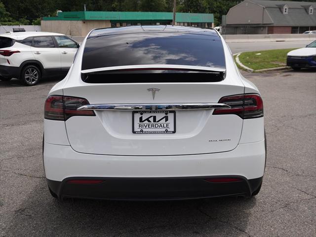 used 2020 Tesla Model X car, priced at $33,995