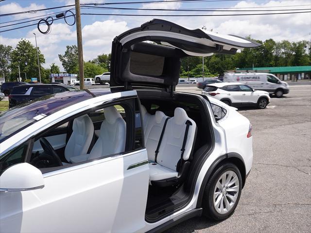 used 2020 Tesla Model X car, priced at $33,995