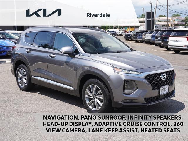 used 2019 Hyundai Santa Fe car, priced at $17,890