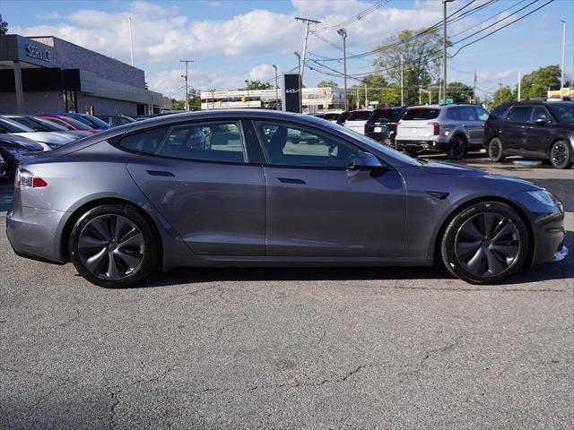 used 2021 Tesla Model S car, priced at $53,290