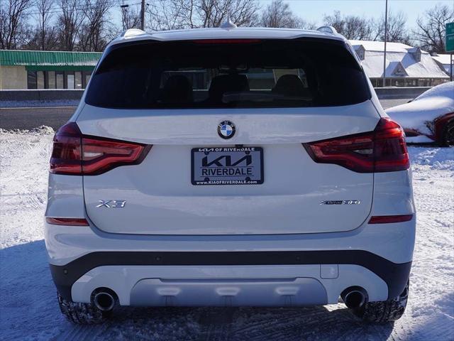 used 2021 BMW X3 car, priced at $32,000