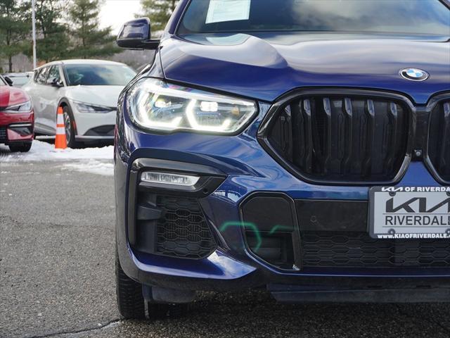 used 2021 BMW X6 car, priced at $45,490