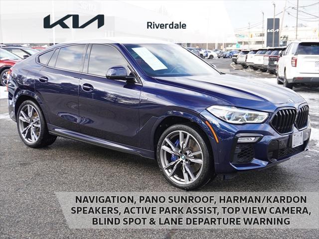 used 2021 BMW X6 car, priced at $45,490