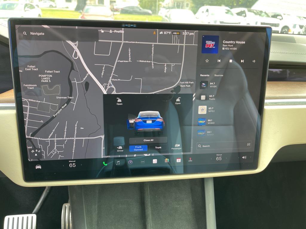 used 2022 Tesla Model X car, priced at $40,890