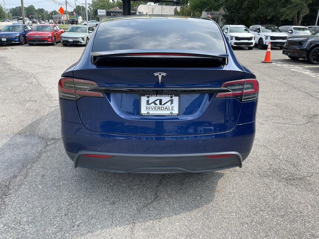 used 2022 Tesla Model X car, priced at $40,890