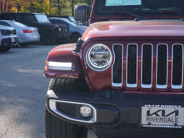 used 2021 Jeep Wrangler Unlimited car, priced at $31,690