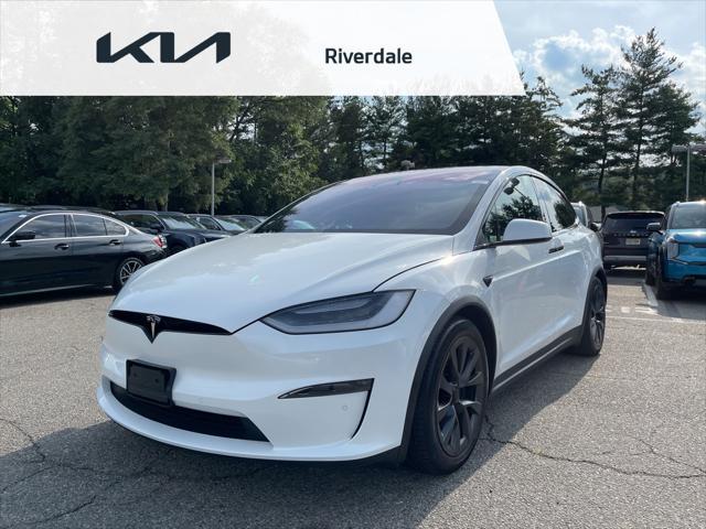 used 2022 Tesla Model X car, priced at $56,995