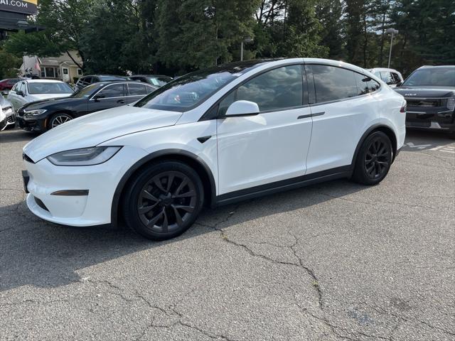 used 2022 Tesla Model X car, priced at $56,995