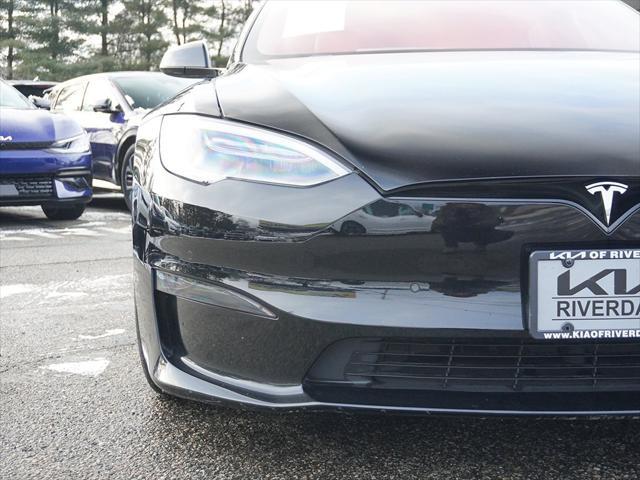 used 2022 Tesla Model S car, priced at $44,390