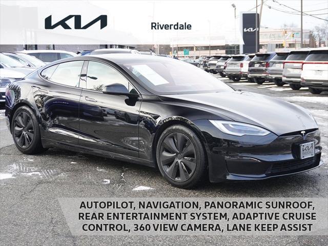 used 2022 Tesla Model S car, priced at $44,390