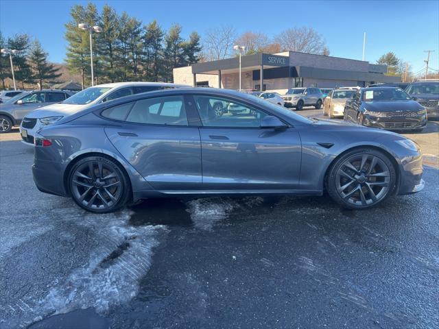 used 2021 Tesla Model S car, priced at $50,495