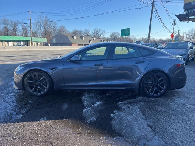 used 2021 Tesla Model S car, priced at $50,495