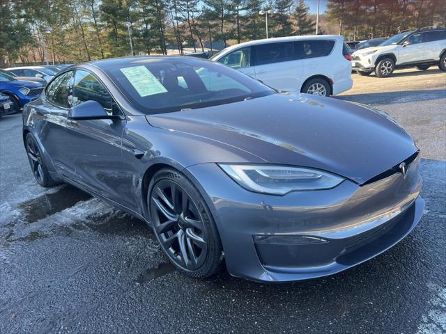 used 2021 Tesla Model S car, priced at $50,495