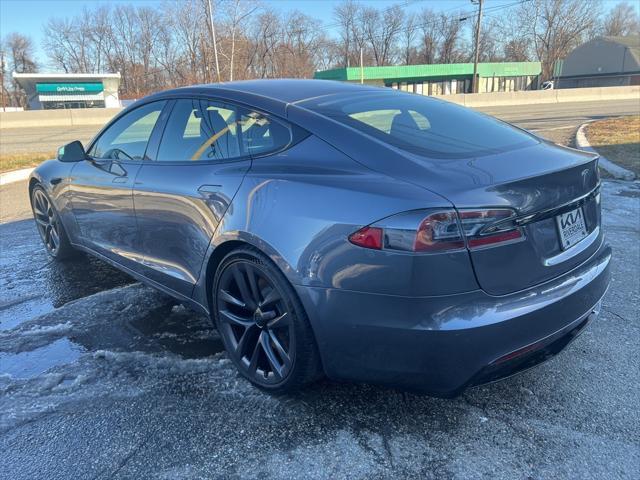 used 2021 Tesla Model S car, priced at $50,495