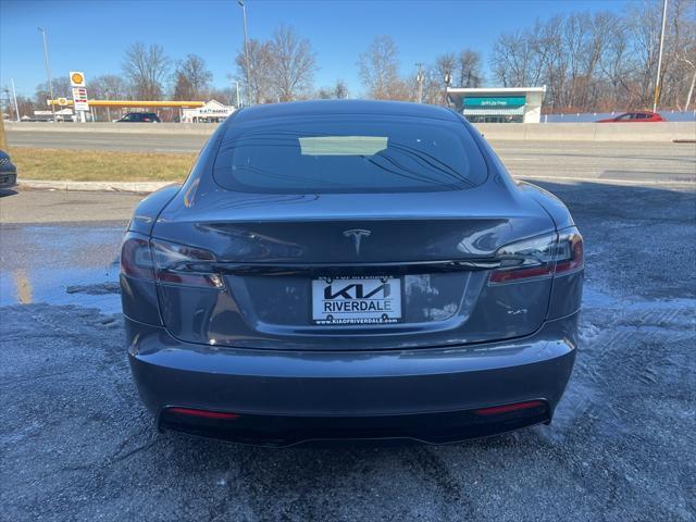 used 2021 Tesla Model S car, priced at $50,495