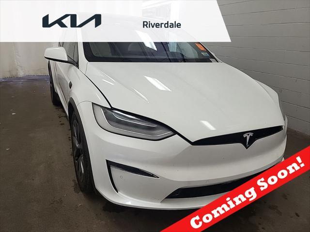 used 2021 Tesla Model X car, priced at $43,000