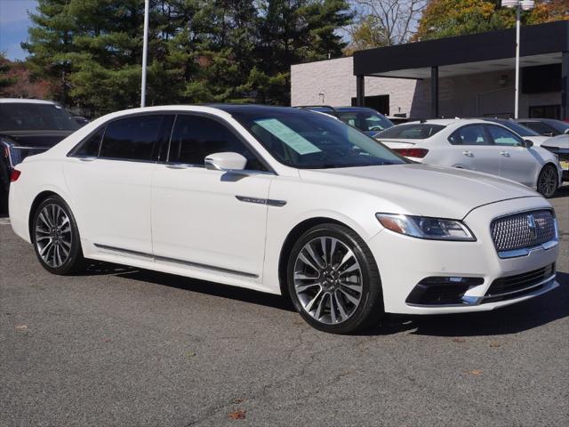 used 2017 Lincoln Continental car, priced at $22,796