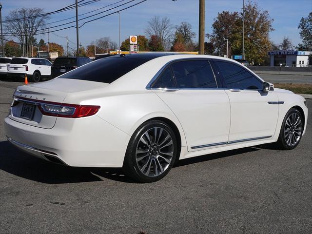 used 2017 Lincoln Continental car, priced at $22,796